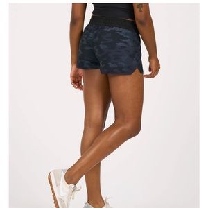 Vuori Black Watercolor Camo Clementine Shorts
